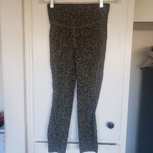 Camo Green Leggings Lululemon
